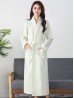 Waffle Monochrome House Robe W/ Pockets Waffle Monochrome House Robe W/ Pockets